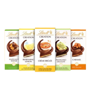 LINDT CREATION | Mixed Milk, Dark & White Chocolate Bars