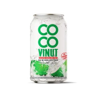 Vinut Coconut Water, With Pulp, No Sugar Added,