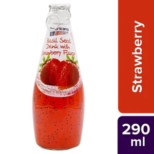 Americana Basil Seed Drinks Strawberry 290 ML