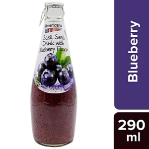 Americano Basil Seed Drinks - Blueberry, 290 ml