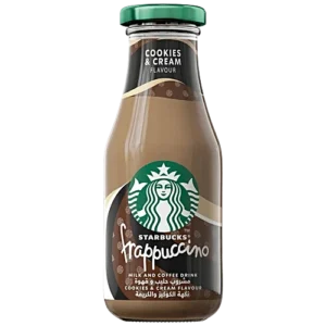 Starbucks Imported Frappuccino Milk & Coffee Drink - Cookies & Cream Flavour, 250 ml