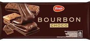 Monde Bourbon Choco By febora Cream Biscuits, 140g