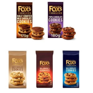 Fox's Fabulous Cookies VARIOUS FLAVOURS