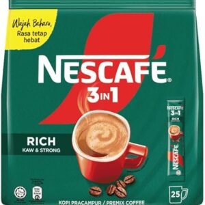 NESCAFÉ 3in1 Rich Premix Coffee Kaw & Strong