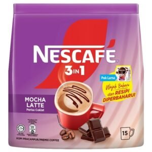 Nescafe 3 In 1 Mocha Latte Instant Coffee