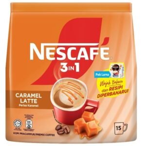NESCAFE 3-in-1 Caramel Latte Instant Coffee