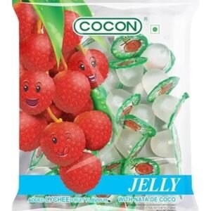DECADENT FOODS Cocon Jelly with Lychee Fruit Flavour and Nata de Coco