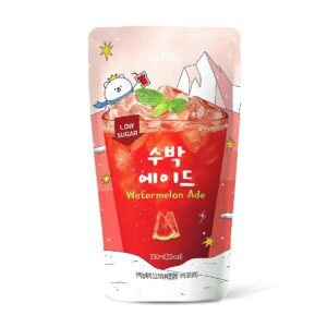 Deltop Iced Watermelon Ade – Refreshing Pouch Drink (230ml)
