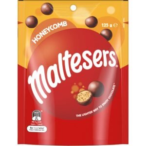 Maltesers Honeycomb Milk Chocolate Flavoured Snack and Share Bag 140 g
