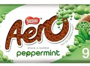 NESTLE Aero Peppermint With Delicious Smooth Mint Chocolate Bars