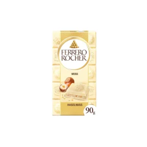 Ferrero Rocher White Chocolate Bar With Hazelnut