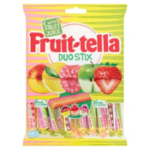 Fruit-tella Duo Sticks Vegan Chewy Candy