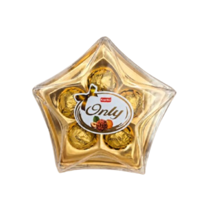 Kaprika Only Hazelnut Chocolate Truffles, Heart-Shaped Box 5 pis
