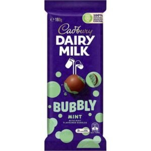 Cadbury Dairy Milk Bubbly Mint 180gm