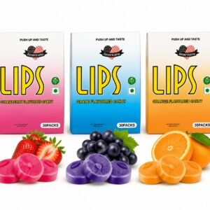 Americana Lips Strawberry Flavoured Candy
