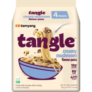 Samyang Tangle Creamy Mushroom Flavour Pasta 4 x 105g