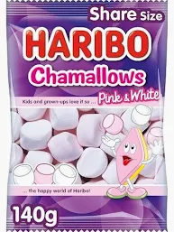 Chamallows Marshmallows 140g bag sweets