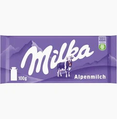 Milka Alpenmilch 100gm