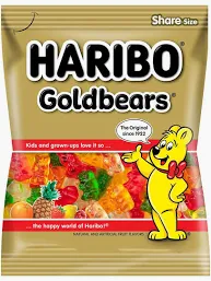 HARIBO Goldbears Golden & White, Assorted, 140 Grams