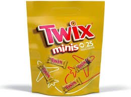 Twix Minis 25 Travel Edition Bar