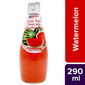 Americano Basil Seed Drinks - Watermelon 290 ml
