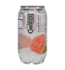 Glinter Sparkling Beverage Pink Guava Drink
