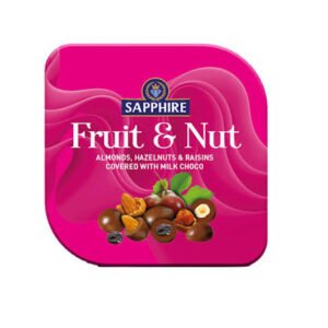 Sapphire Fruit & Nut covered in Milk Chocolate 90g
