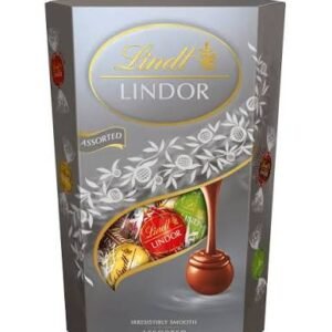 Lindt Lindor Chocolate Cornet Assorted Silver