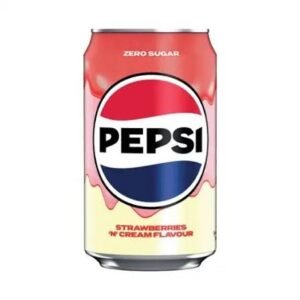 Pepsi Zero Sugar Strawberries & Cream 330ml
