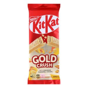 Nestle KitKat Gold Crush with Crushed Caramel Crisps 160 g