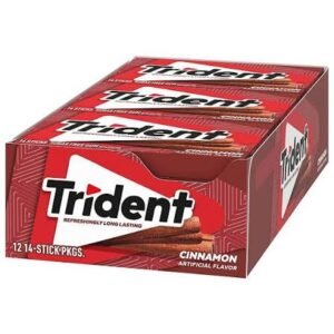 Trident Cinnamon Flavour Sugar Free Gum