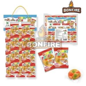 Mix Fruit Bonfire Gummy Pizza Candy