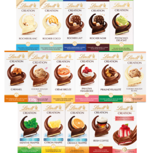 LINDT CREATION | Mixed Milk, Dark & White Chocolate Bars