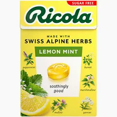 Ricola Lemon Mint Sugar-Free Candy