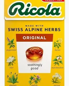 Ricola Original Sugar Free Herb with Stevia Herbal Drops 45g