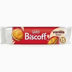Lotus Biscoff Biscuits Vanilla Flavour Pack of 150g