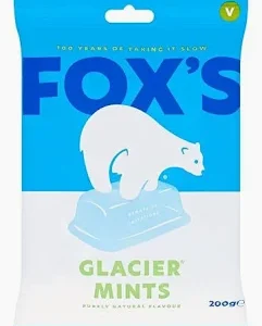 Fox's Glacier Mints Bag 200g