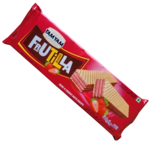 TAM YAM Frutilla Wafer