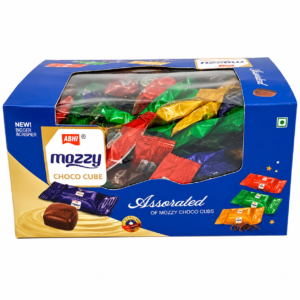 400gm Abhi Mozzy Assorted Choco Cube
