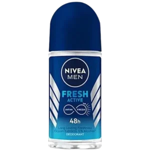 Buy Nivea Roll On Deodorant Fresh Active For Men 50 Ml