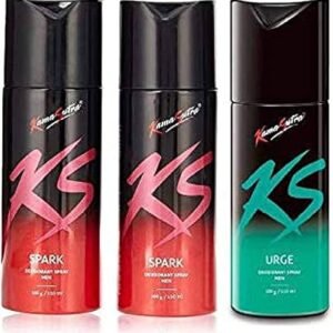 KAMA SUTRA Ks Deo Combo Pack Body Spray For Unisex, 450Ml