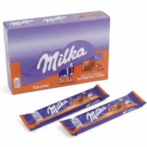 Milka Caramel Alpine Milk Chocolate Bar 20GM