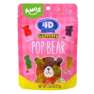 AMOS 4D Gummy Candy