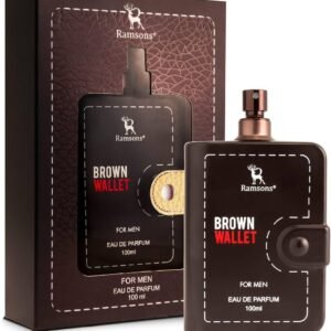 Ramsons Brown Wallet Eau de Parfum for Men - 100 ml