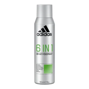 Adidas, Deodorant Spray 6 in 1 Men - 150 ml