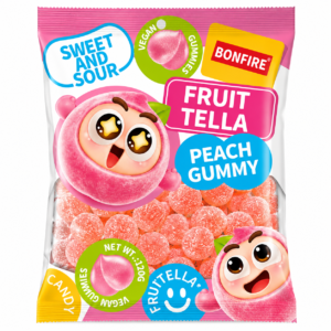Bonfire Peach Gummy 120GM