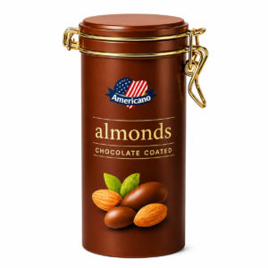Americano Nuts Tin Almonds 90GM