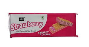 ABHI STRAWBERRY WEFFER BISCUITS 150G