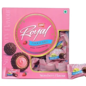 1 Kg Abhi Royal Strawberry Flavour Chocolate Ball