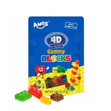 Amos 4D Gummy Clock 72G